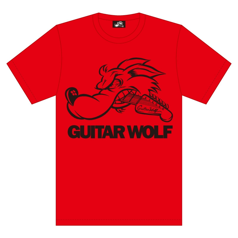GUITAR WOLF COOP Tshirts / red Bonanza Base
